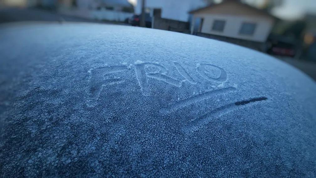 SC registra 2 8ºC e tem amanhecer mais frio do ano Verde Vale FM