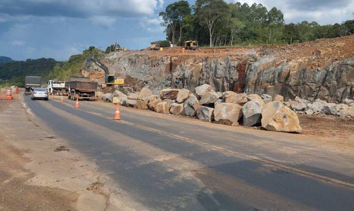 BR-153 entre Concórdia e Erechim será bloqueada para obras nesta quinta, dia 16