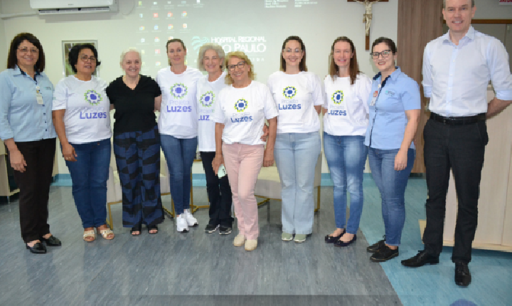 HRSP lança ação de reiki com apoio do Projeto Luzes