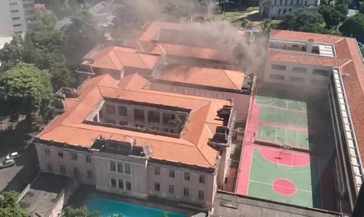 Incêndio em escola de MG foi provocado por aluno que fumava em sala