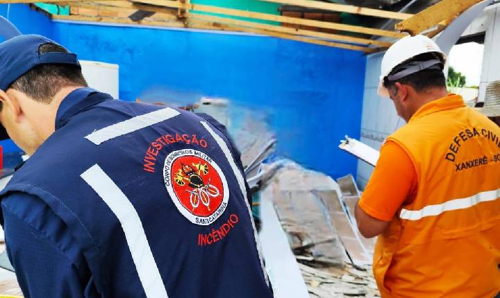 Morador sofre queimaduras pelo corpo após explosão de botijão de gás em Xanxerê