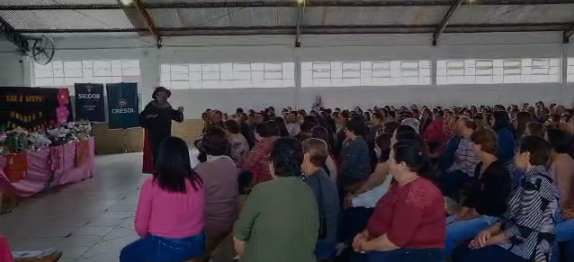 Realização do evento das Mães, Mulheres e Idosos