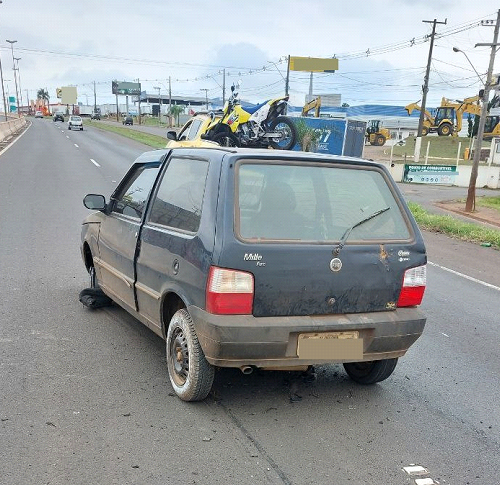 Jovem foge de clínica de reabilitação, furta veículo e é detido após fugir da polícia no Oeste de SC