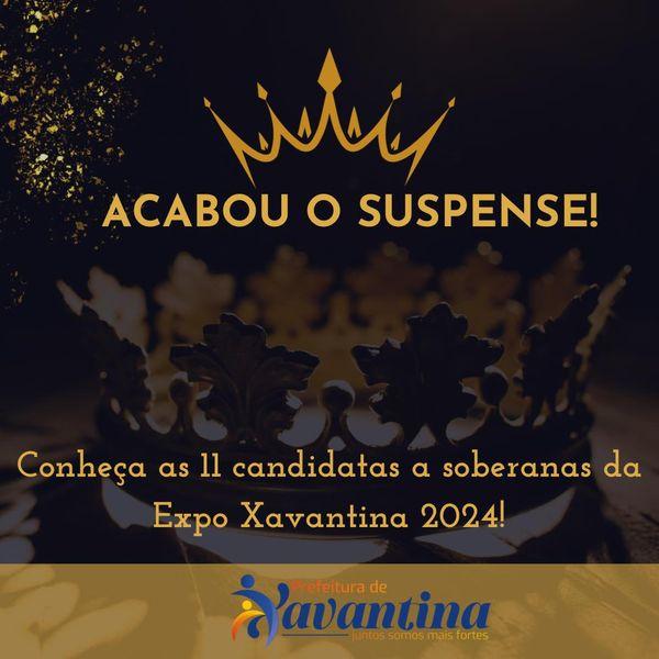 Escolha das Soberanas da Expo Xavantina 2024, acontece dia 07 de outubro