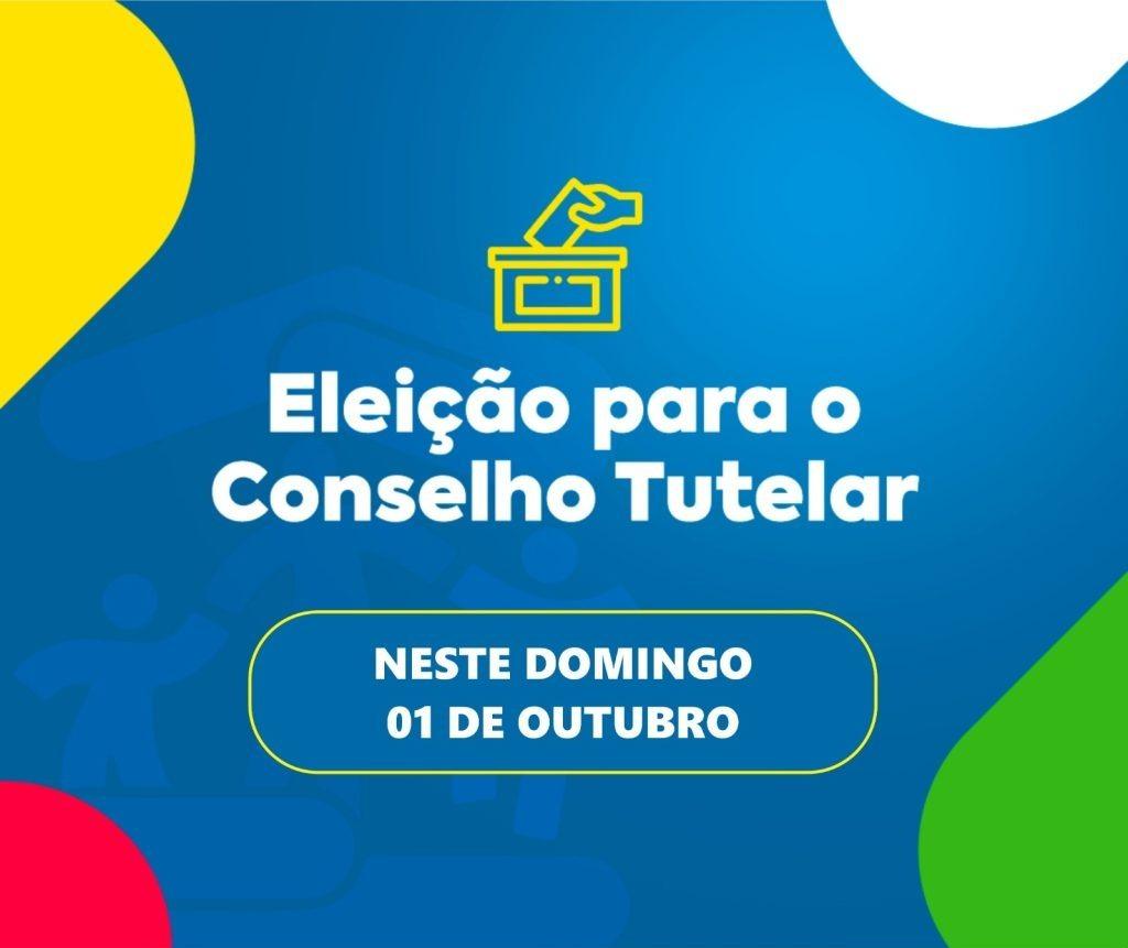 Neste domingo, 1° de outubro, ocorre a eleição para o Conselho Tutelar