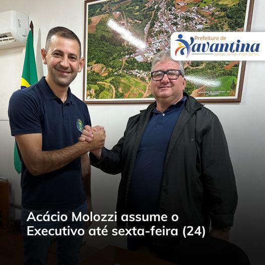 Acácio Molozzi assume o Executivo de Xavantina