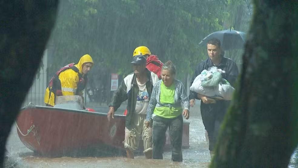 Chuvas deixam pelo menos cinco mortos no Rio Grande do Sul