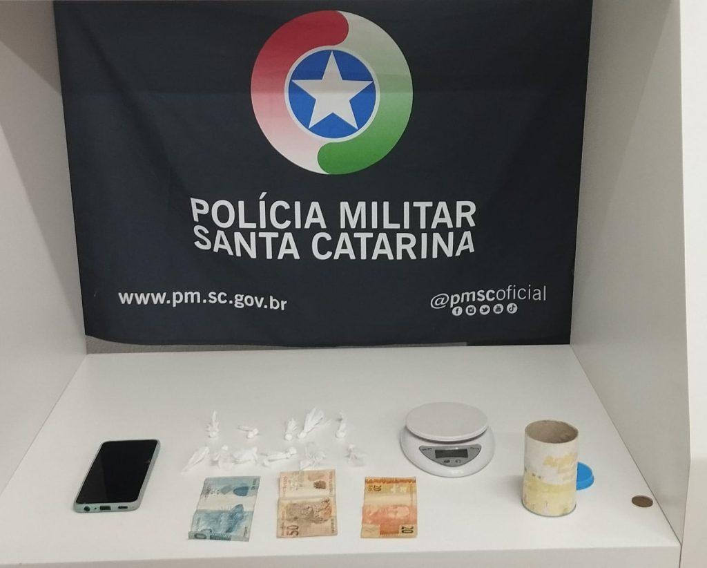 Polícia Militar de Seara apreende menor por tráfico de drogas