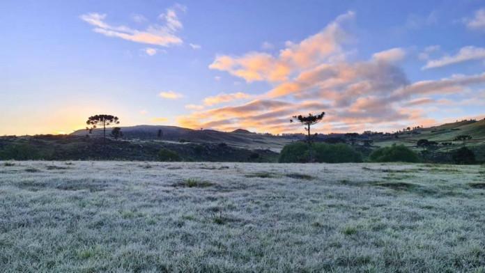 Frio volta à região com possibilidade de neve na Serra Catarinense