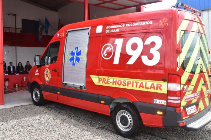 Criança de oito anos ameaça matar a família em Irani; Bombeiros foram acionados