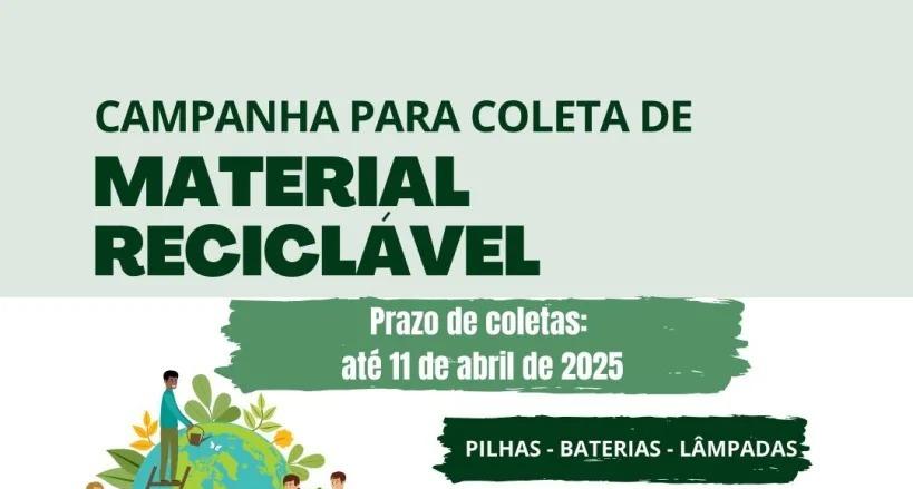 Xavantina realiza campanha para coleta de material reciclável